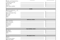 Event Planning Budget Template Planner Template Pinterest in size 1275 X 1650