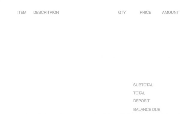 Example Of Line In Graphic Design Invoice Design Template Sample with sizing 794 X 1123