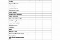 Example Of Suze Orman Budget Spreadsheet Budgetrksheet Pictures regarding proportions 1007 X 1000