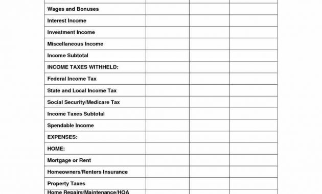 Example Of Suze Orman Budget Spreadsheet Budgetrksheet Pictures regarding proportions 1007 X 1000