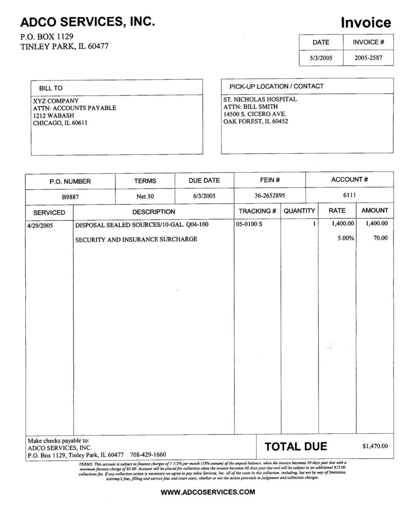 Fake Invoice Template And Fake Invoice Template Invoice Template throughout size 798 X 1024