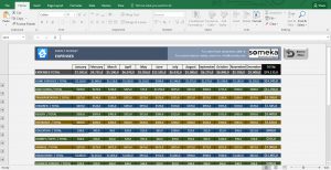 Family Budget Excel Budget Template For Household with regard to proportions 1365 X 700