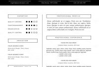 Fashion Resume Template Cv This Paper Fox On Creative Market within dimensions 1275 X 1650