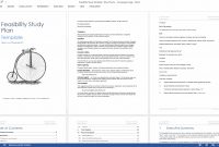 Feasibility Study Templates Ms Word Templates Forms Checklists regarding proportions 1600 X 860