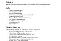 Flight Attendant Resume No Experience Sample Invoice Pinterest within sizing 849 X 1099