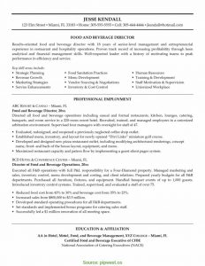 Food And Beverage Resume Template Ownforum in proportions 791 X 1024