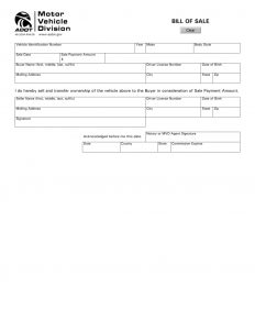 Free Arizona Bill Of Sale Forms Pdf Eforms Free Fillable Forms throughout sizing 791 X 1024