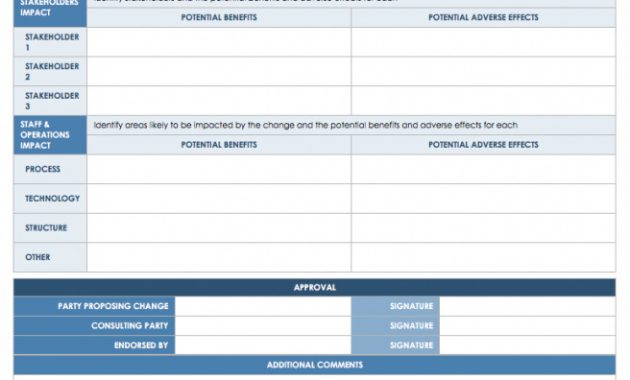 Free Change Management Templates Smartsheet Engineering Change with proportions 656 X 1224