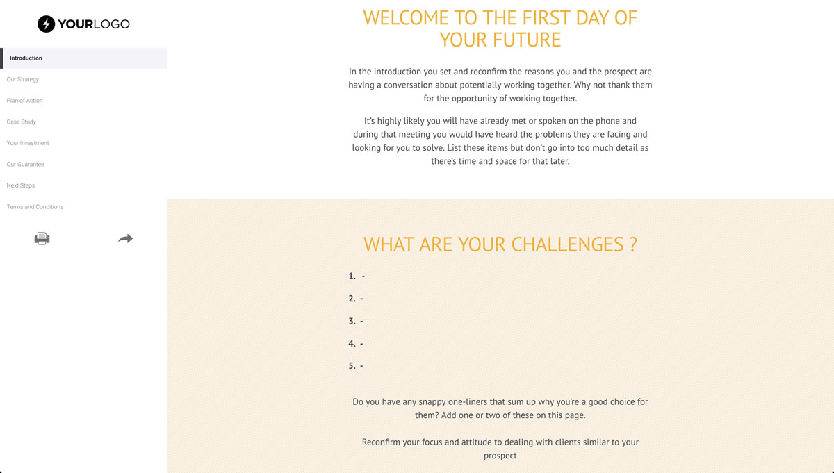 Free Coaching Proposal Template Better Proposals intended for proportions 1200 X 681