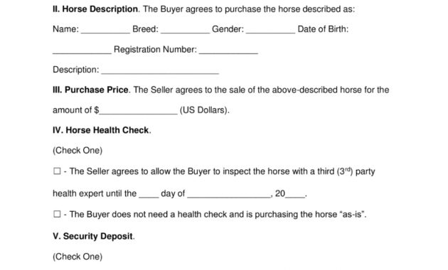 Free Horse Bill Of Sale Form Word Pdf Eforms Free Fillable Forms in measurements 791 X 1024