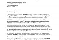 Free Letter Of Recommendation For Student Council Templates At intended for size 2550 X 3300