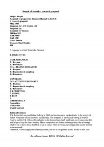 Free Marketing Research Proposal Format Templates At regarding size 2479 X 3508