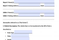 Free Oklahoma Dps Motor Vehicle Bill Of Sale Form Pdf Word Doc with measurements 878 X 1226