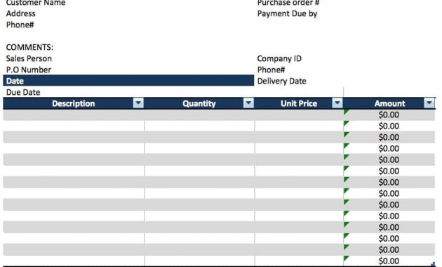 Free Photography Invoice Template Excel Pdf Word Doc inside dimensions 866 X 986