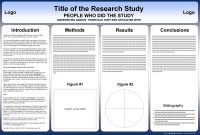 Free Powerpoint Scientific Research Poster Templates For Printing with regard to size 1440 X 960