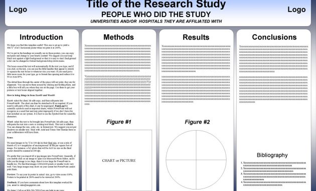 Free Powerpoint Scientific Research Poster Templates For Printing with regard to size 1440 X 960