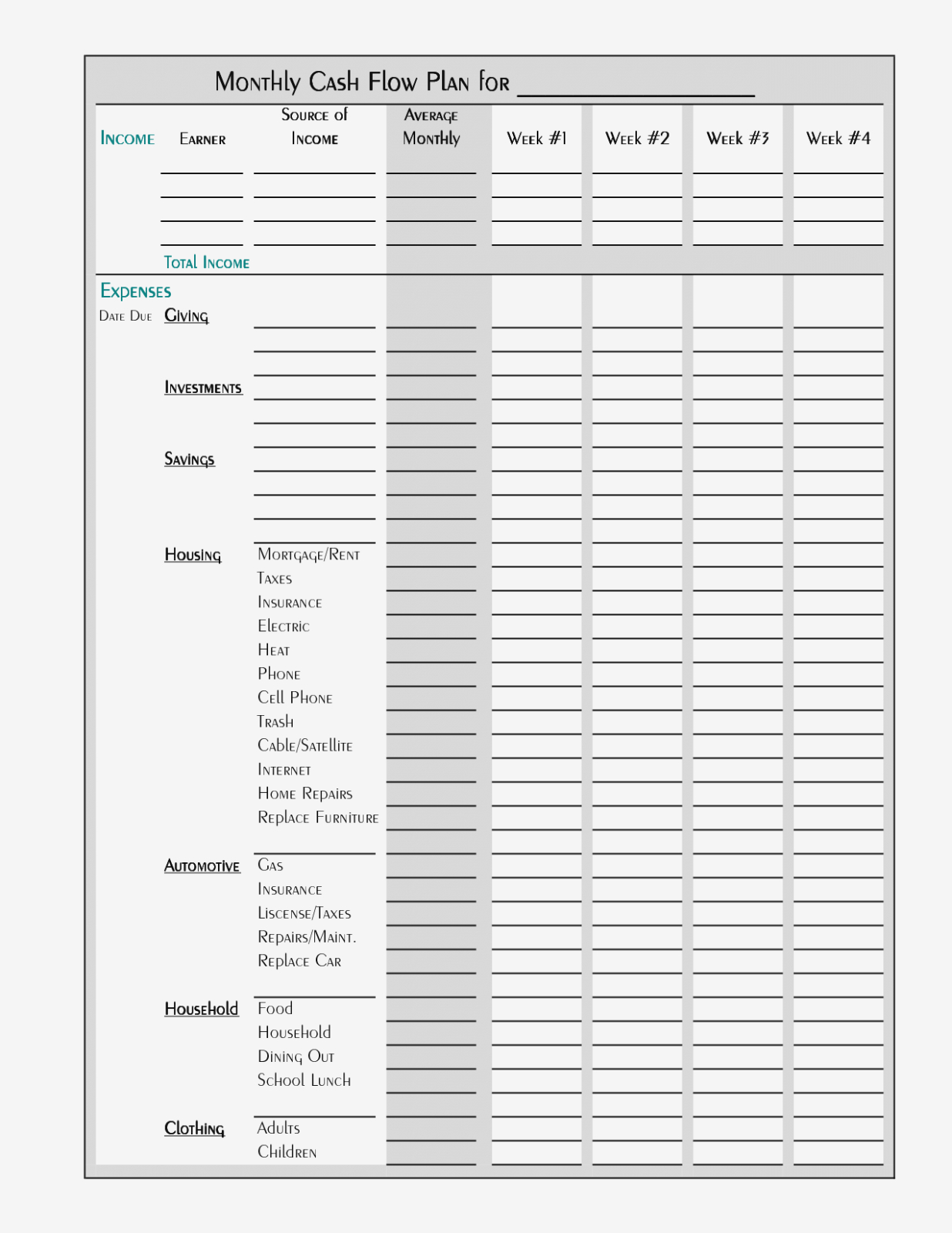 Free Printable Budget Worksheet Template Tips Printable Budget in size 1236 X 1600