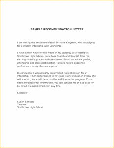 Free Recommendation Letter For Internship Template Letter Of inside dimensions 793 X 1024