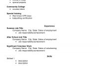 Free Resume Templates High School Students Freeresumetemplates for dimensions 1275 X 1650