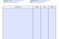 Free Service Invoice Template Excel Pdf Word Doc regarding proportions 924 X 1064