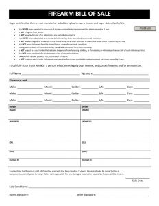 Free Texas Firearm Bill Of Sale Form Pdf Eforms Free Fillable in measurements 791 X 1024