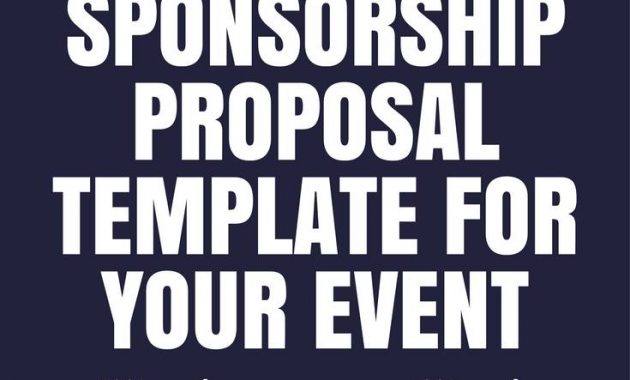 Freebies Free Venue Sponsorship Proposal Template For Your Event regarding sizing 735 X 1102