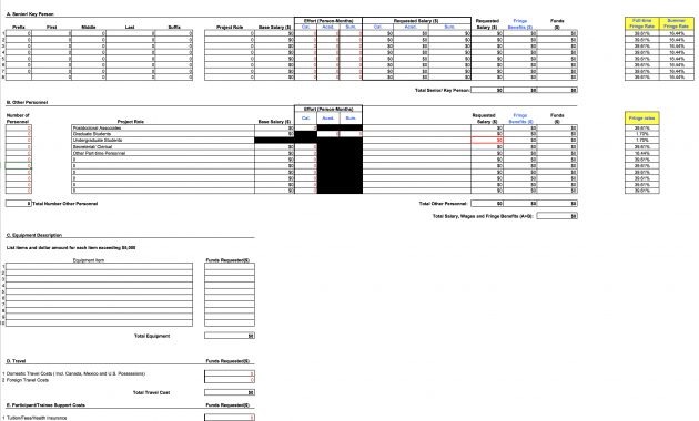 Fy2019 Grant Budget Templates Available Oars Research News within measurements 3102 X 2168