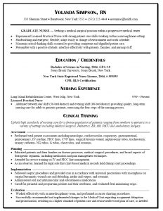 Graduate Nurse Resume Example Rn Pinterest Sample Resume pertaining to size 786 X 1017