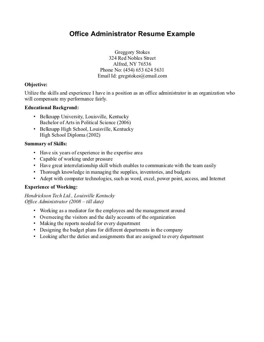 High School Student Resume With No Work Experience 12 Sample Resume throughout proportions 849 X 1099