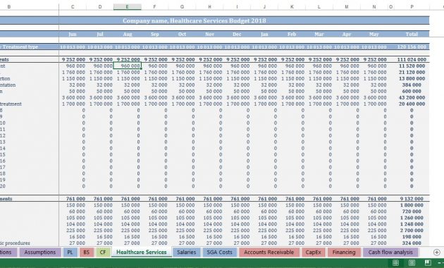 Hospital Budget Template Cfotemplates in sizing 1361 X 635