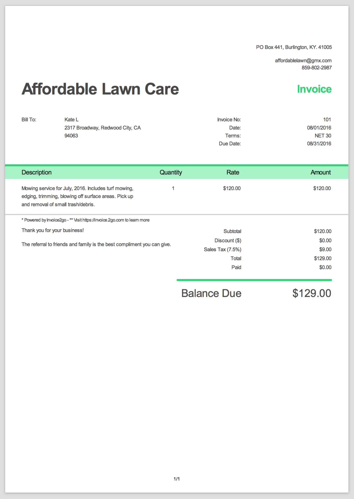 How To Create A Professional Invoice Sample Invoice Templates regarding dimensions 1388 X 1952