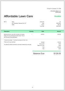 How To Create A Professional Invoice Sample Invoice Templates with sizing 1388 X 1952