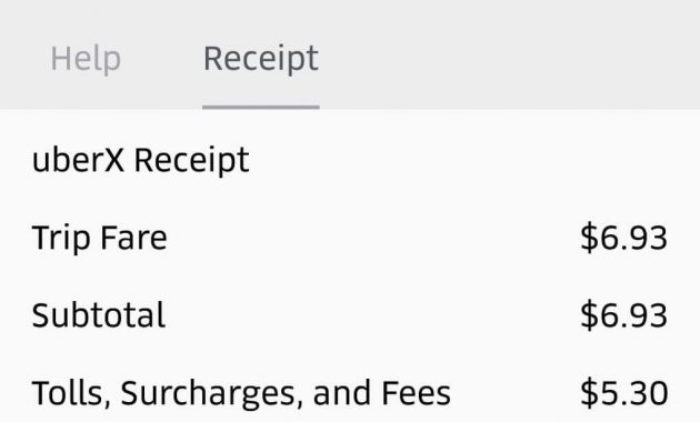 How To Find Your Uber Receipt For Any Trip Ridester intended for dimensions 1018 X 1600