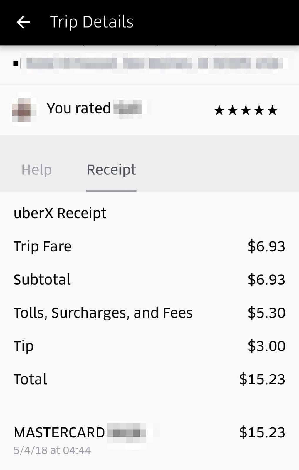 How To Find Your Uber Receipt For Any Trip Ridester intended for dimensions 1018 X 1600