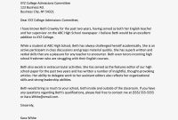 How To Write A Recommendation Letter For College within sizing 1000 X 1294
