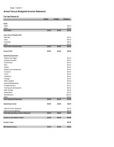 Income Statement Accounting Template Best Template Collection throughout proportions 1275 X 1650