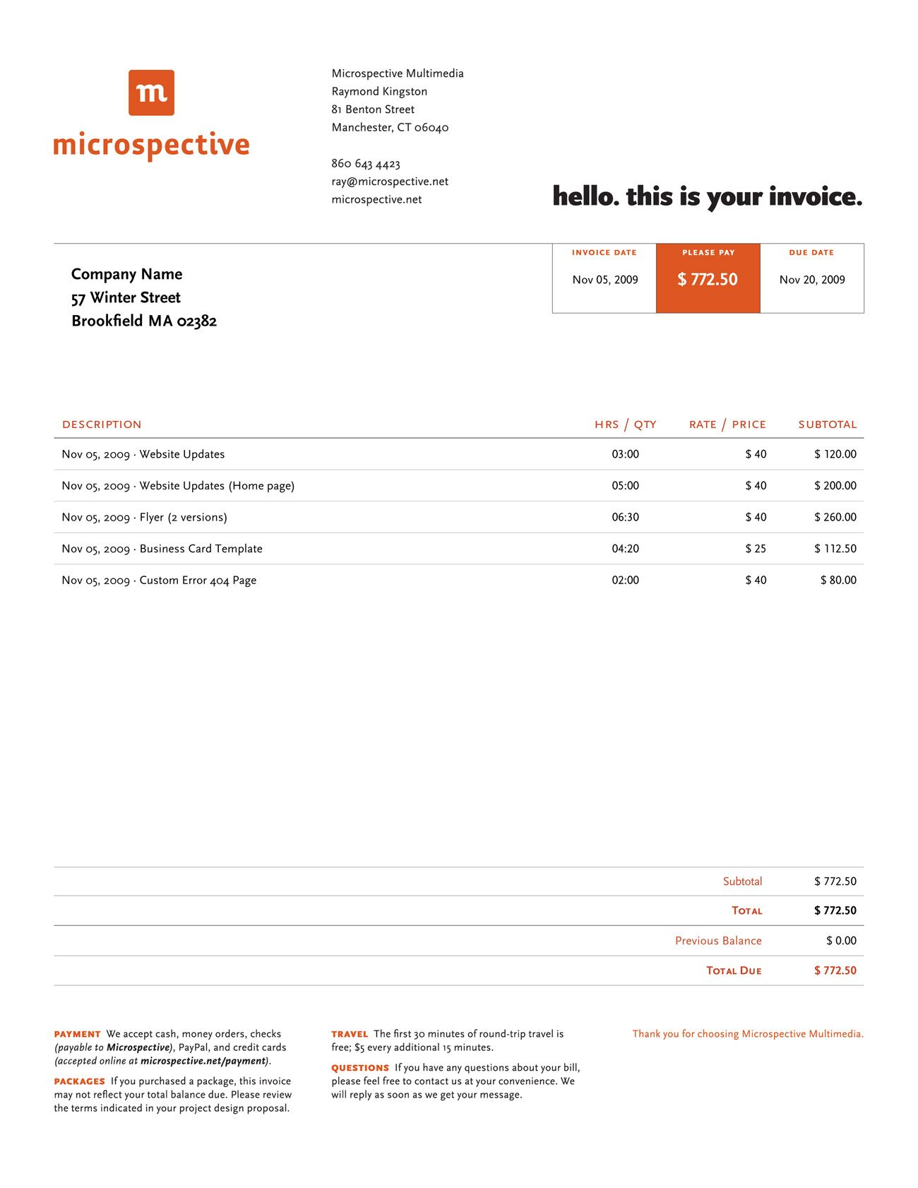 Invoice Like A Pro Design Examples And Best Practices Teaching pertaining to size 1300 X 1682