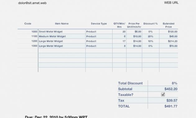 Invoice Template Numbers Christmas Fre Examples Mac Free Iwork Excel in size 1187 X 1536