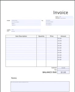 Invoice Template Pdf Free From Invoice Simple in proportions 823 X 1006