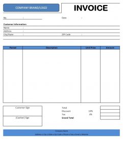 Invoice Templates Microsoft And Open Office Templates Invoice throughout sizing 824 X 1024