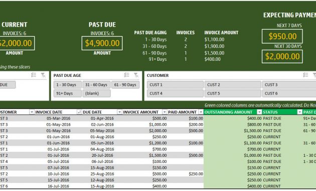 Invoice Tracker Template For Small Business Free Spreadsheet with measurements 1336 X 619