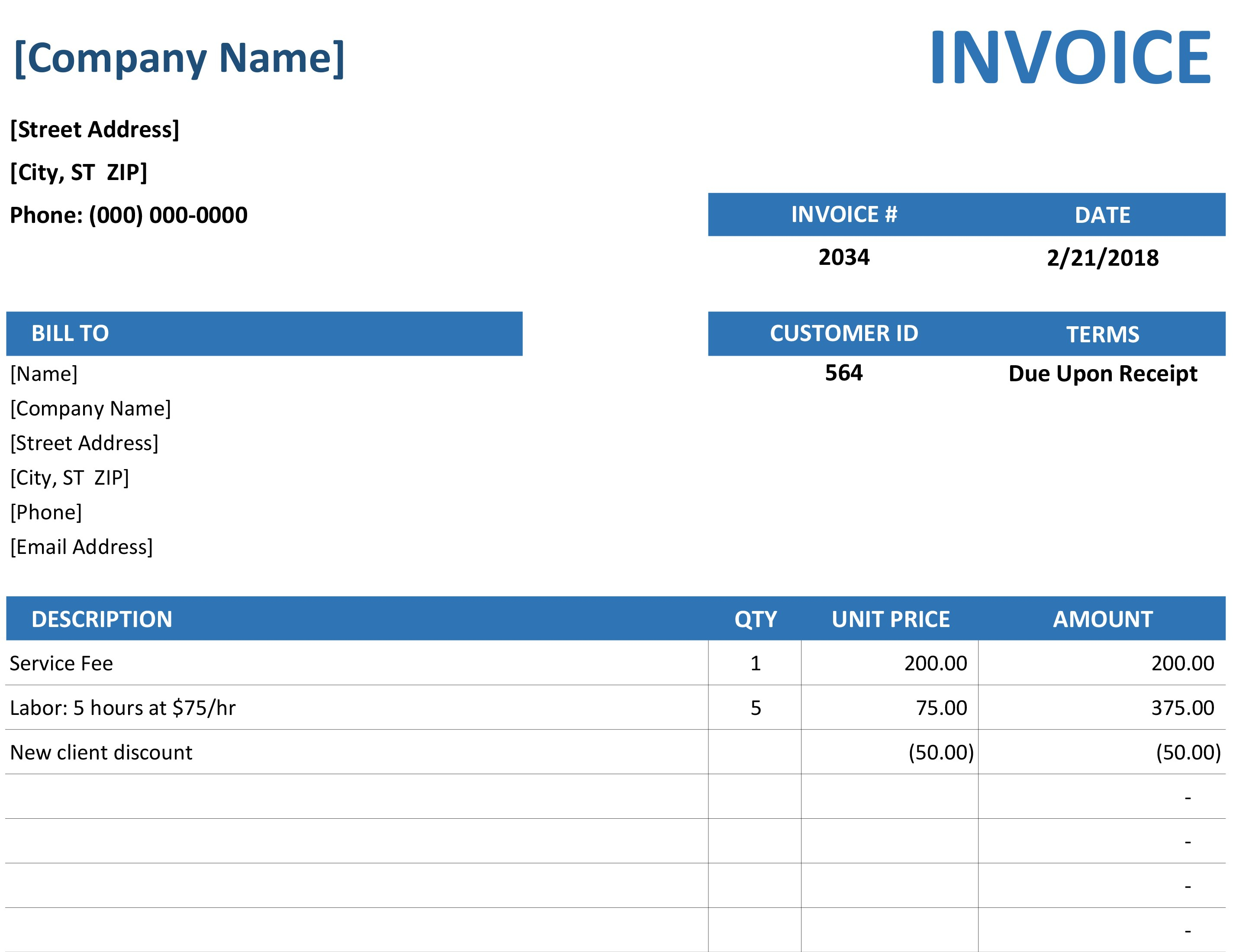 Invoices Office in size 2856 X 2200