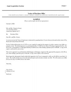 Land Purchase Offer Letter Template Samples Letter Template Collection regarding measurements 1275 X 1650