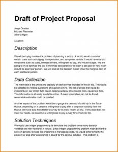 Latex Proposal Template Clean Template Project Proposal Template inside proportions 879 X 1135