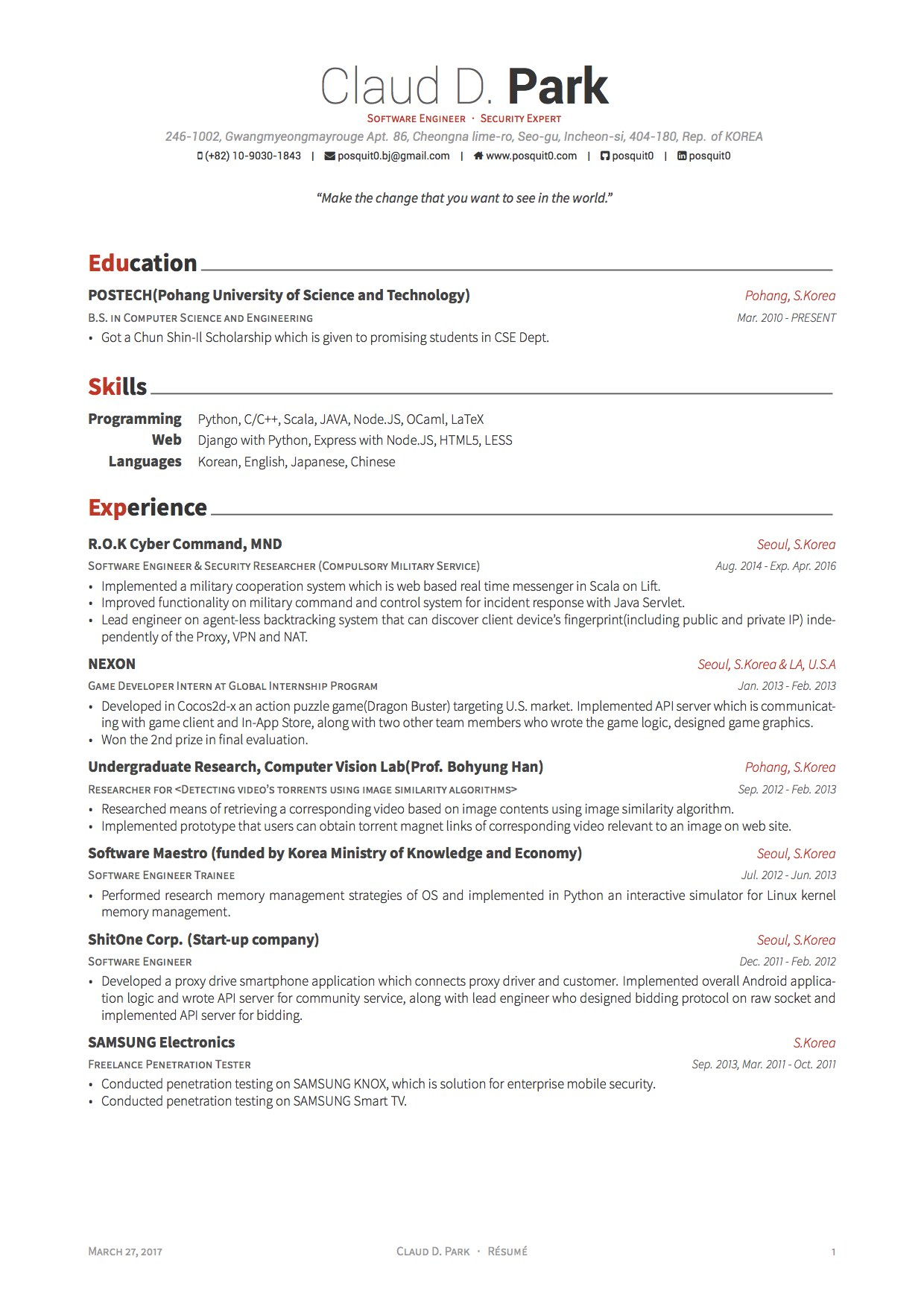 Latex Templates Curricula Vitaersums with sizing 1240 X 1753