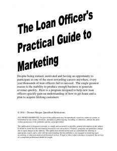 Loan Officer Marketing Guide Preview Quickstart Publications throughout dimensions 1156 X 1496