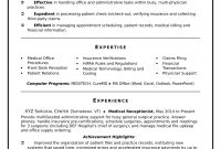 Medical Receptionist Resume Sample Monster for sizing 1700 X 2200