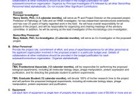 Nih Budget Justification Template intended for size 791 X 1024