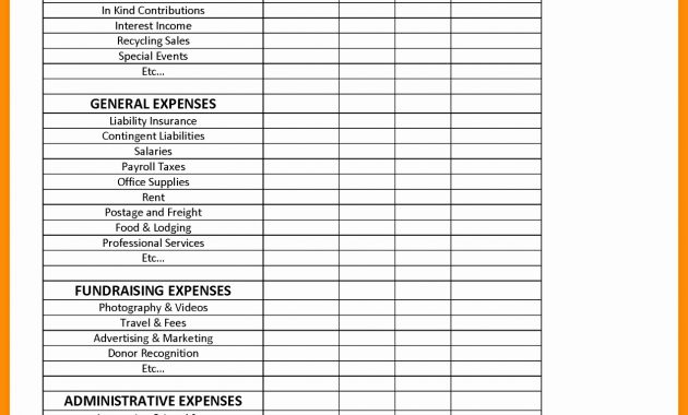 Non Profit Operating Budget Template Lovely Bud Report Template throughout proportions 1272 X 1636