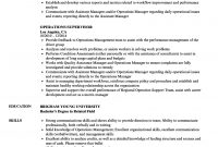 Operations Supervisor Resume Samples Velvet Jobs intended for proportions 860 X 1240